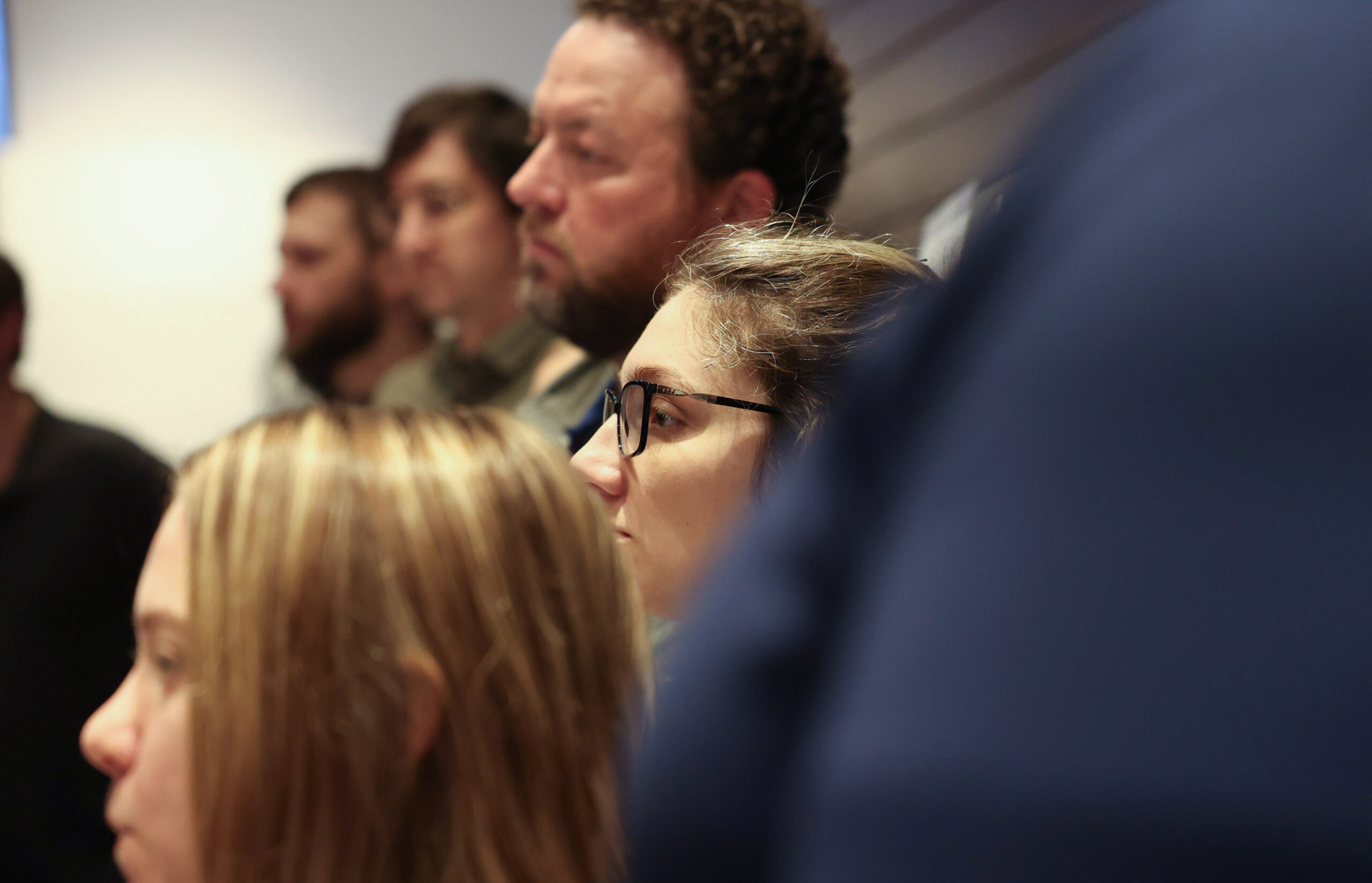 The simulation underway